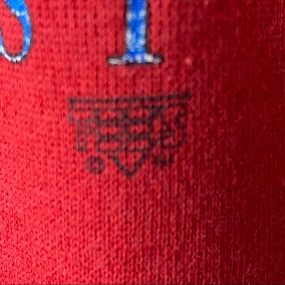 Vintage 90’s Florida In God We Trust Red Crewneck Sweatshirt Made in USA Medium - Picture 2 of 9